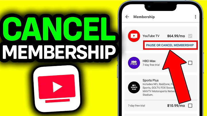 How To Cancel YouTube TV Membership On iPhone - Super Easy!