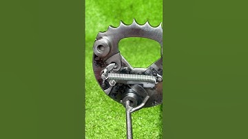 Simple idea #easytools #diytips #craft # Mechanism lock #handmade