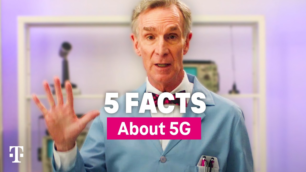 5 Facts About 5G Explained by Bill Nye! | T-Mobile
