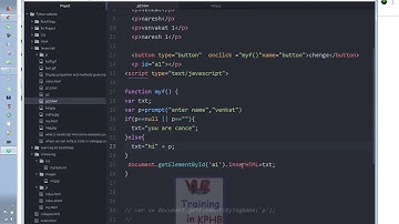 88 bom 3 types of alerts in JavaScript Training Videos in Telugu Dom