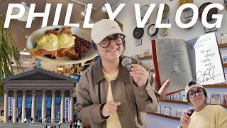 PHILLY VLOG: a day trip to all of my fav spots!