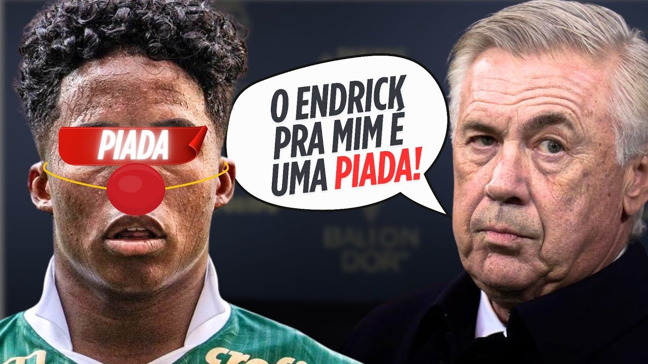 o VERGONHOSO caso DE ENDRICK no REAL MADRID!
