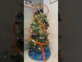 Skip the tinsel and wrap the tree in Hot Wheels 🎄 #amazonfinds