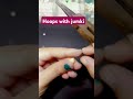 Hoops with jumki/diy jumki balli/how to make jumki hoops at home #diy#craft