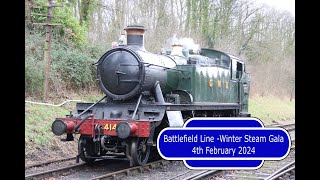 The Battlefield Line - The Winter Warmer Gala - 4th February 2024