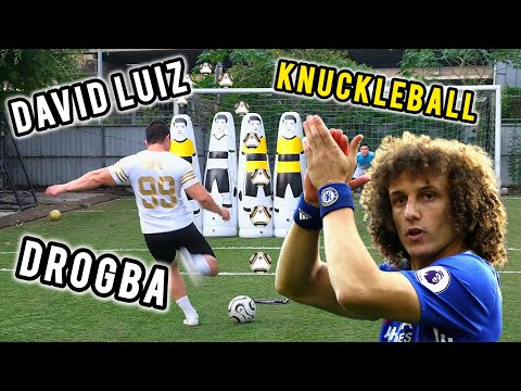 David Luiz & Didier Drogba KNUCKLEBALL FREEKICKS - FREEKICKbible Episode 7