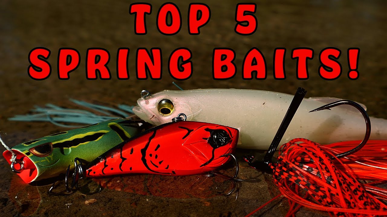 Best SPRING Baits to Catch GIANT Bass! 