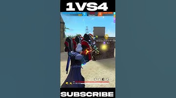1vs4 CAN I WHOLE  SQUAD WIPE 🥶😱 WAIT FOR END #shots#arisudanyt#freefireshots