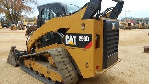 Skid-Lift: Activating Auxiliary Hydraulics on a CAT 299D Skid Steer