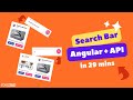 Angular & Spring boot search bar for product website Hindi video 33