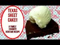 Traditional Texas Sheet Cake!  Noreen's Kitchen