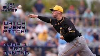 Paul Skenes - Can he live up to the hype? Watch Every Pitch of his 3rd MLB inning!