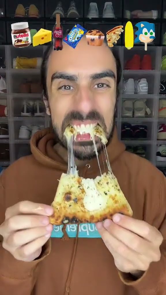 Food ASMR Eating a Nutella Jar #food #asmreating #mukbang #satisfying #nutella
