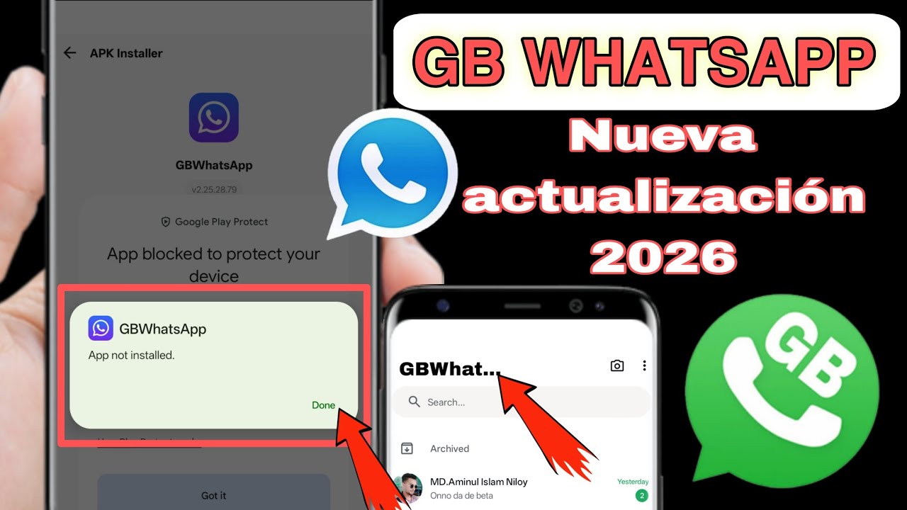 GB WhatsApp Nueva Actualización 2026 Cómo Descargar GB WhatsApp