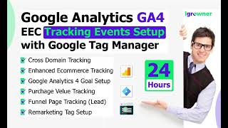 How to Setup Google Analytics (GA4) on your website using Google Tag Manager (GTM) - Igrowner