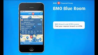 BMO Blue Room iOS & Android Mobile App Introduction Video 2012 - English & French Language Sections.