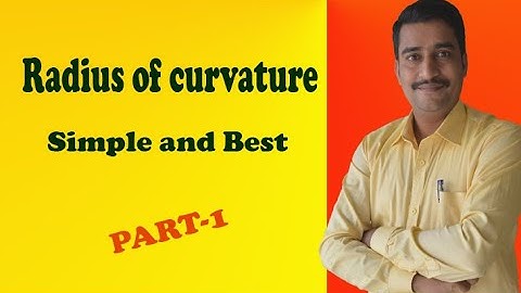 ENGINEERING MATHS 1 RADIUS OF CURVATURE EXAMPLES  (PART-1)
