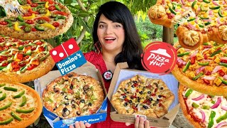 Dominos Vs Pizza Hut | Food Challenge