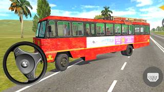 Indian Passanger Bus Village Route Driving | Indian Sleeper Bus Simulator | Android Gameplay screenshot 4