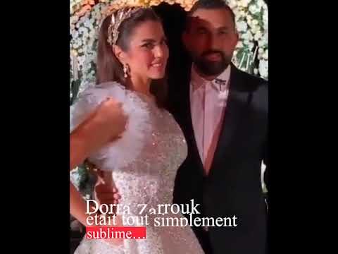 Mariage Dorra Zarrouk Hany Saad زواج الفنانة درة التونسية بمهندس مصري هانى سعد فى الجونة Youtube