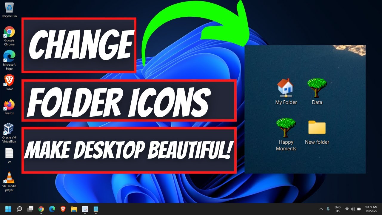 How do I make my desktop icons nicer?