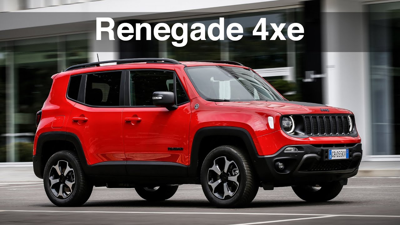 2021 Jeep Renegade 4xe Revealed for Europe with 31 miles electric