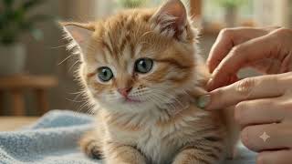 Saving a Tiny Fluffy Kitten | Heartwarming Rescue screenshot 5