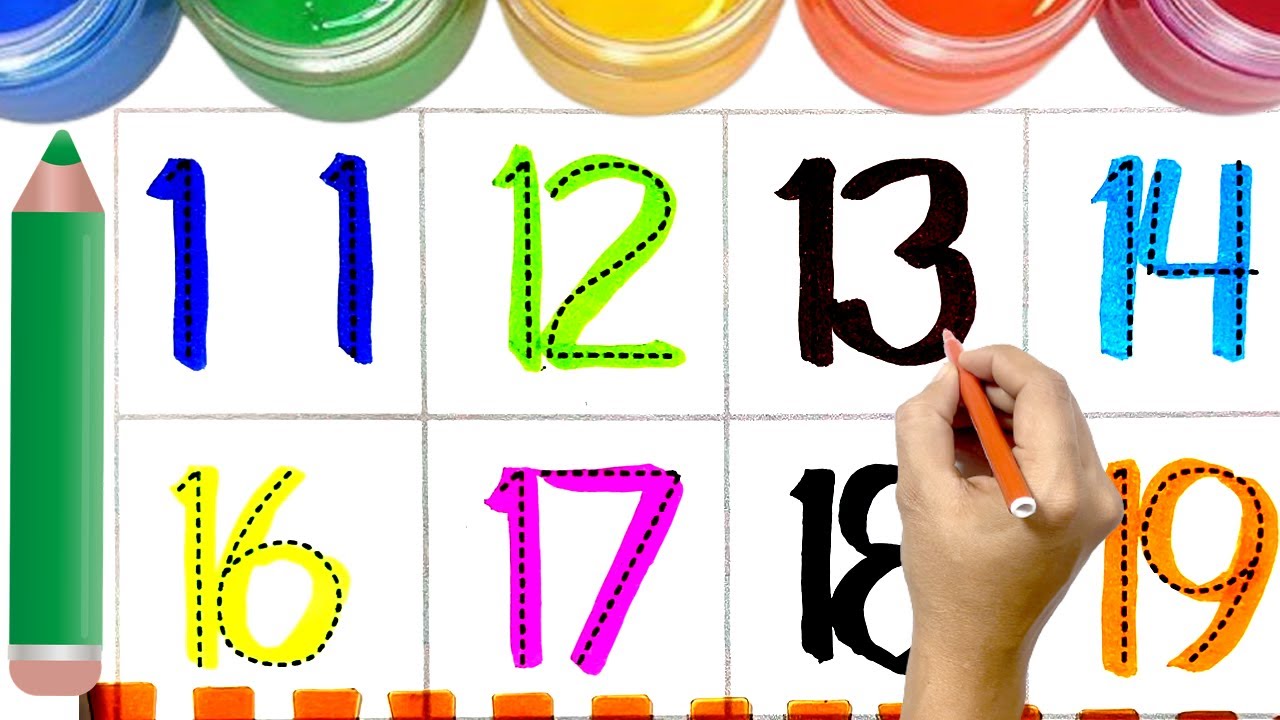 11 To 20 Counting Number One Two Three 123 Ginti 123 Numbers 11-to-20-counting-number-one-two-three-123-ginti-123-numbers
