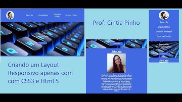 Criando um Site Responsivo apenas com HTML5 e CSS3. Sessão Meus Trabalhos - Parte 14