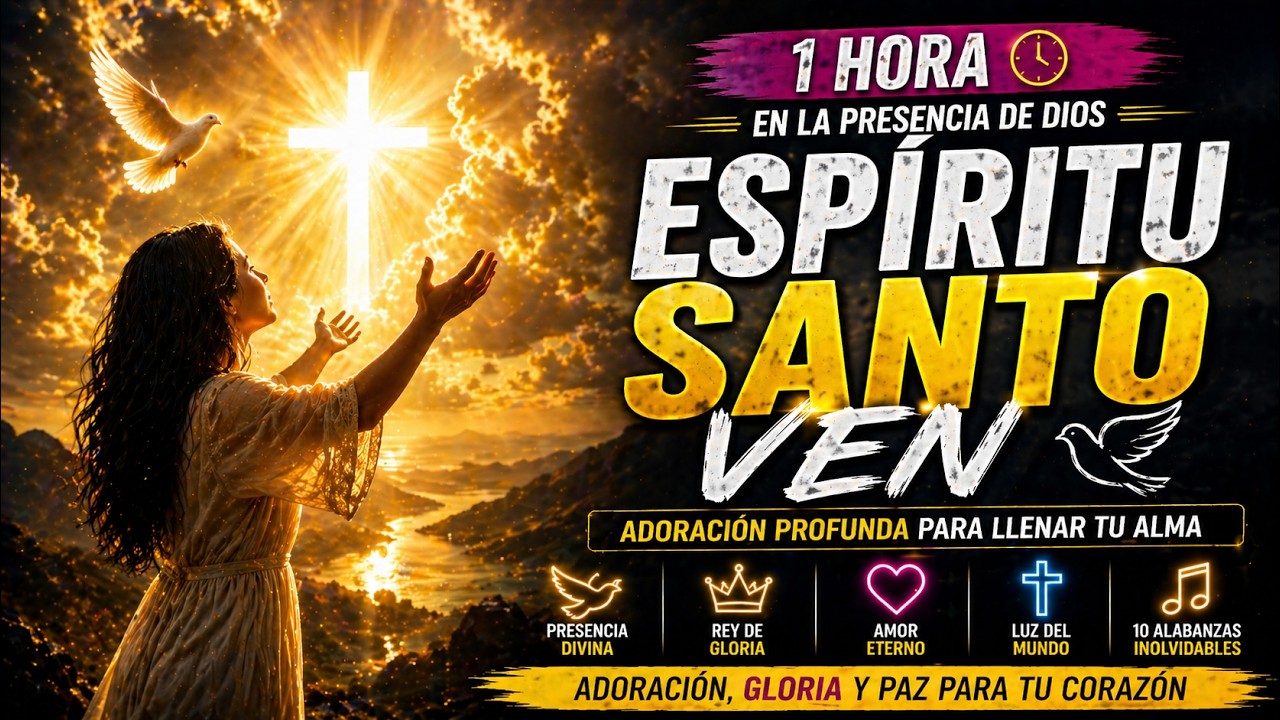 🙏 Música Cristiana para Orar y Descansar | 1 Hora de Adoración Profunda ...