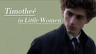 Timotheé Chalamet as Laurie Lawrence| Little Women| Play date - Melanie Martinez