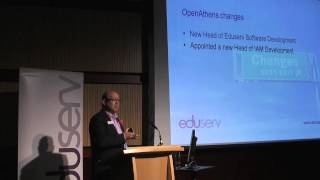 OpenAthens update - Tom Edmonds, Eduserv