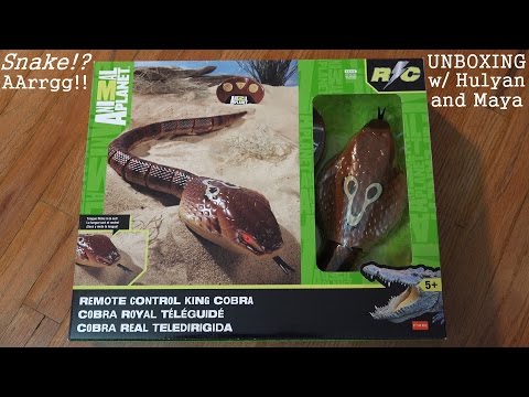 Animal Toys: Remote Control King Cobra 