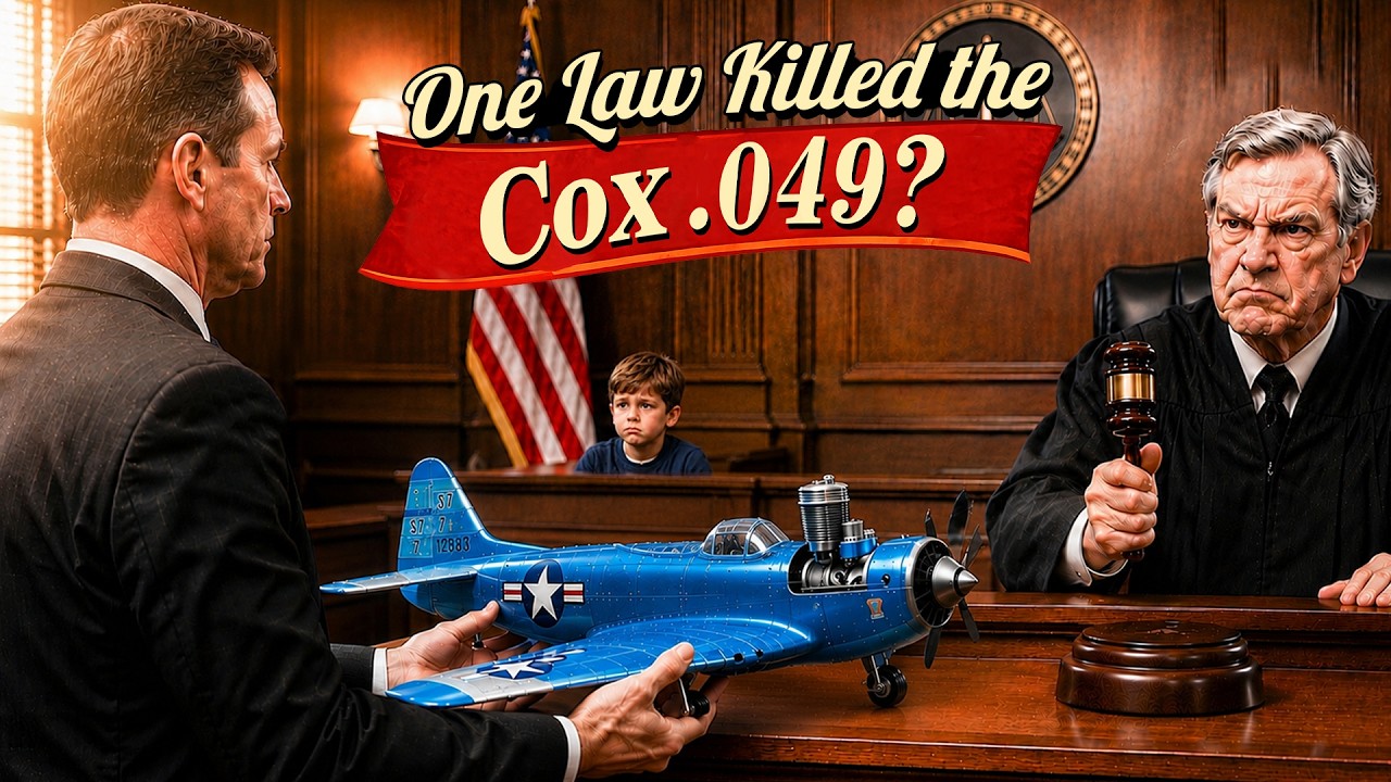The Cox .049 Dominated Every Hobby Shop in America — Then One Law