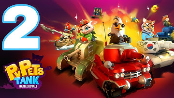 PvPets: Tank Battle Royale Gameplay Walkthrough Part 2 (iOS, Android)