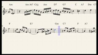 Carinhoso (Pixinguinha) Vídeo Partitura