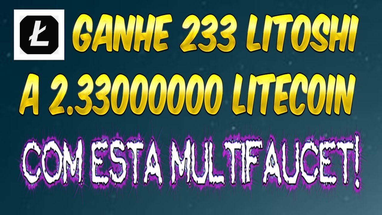 GANHE MUITOS LITOSHIS COM ESTA MULTIFAUCET