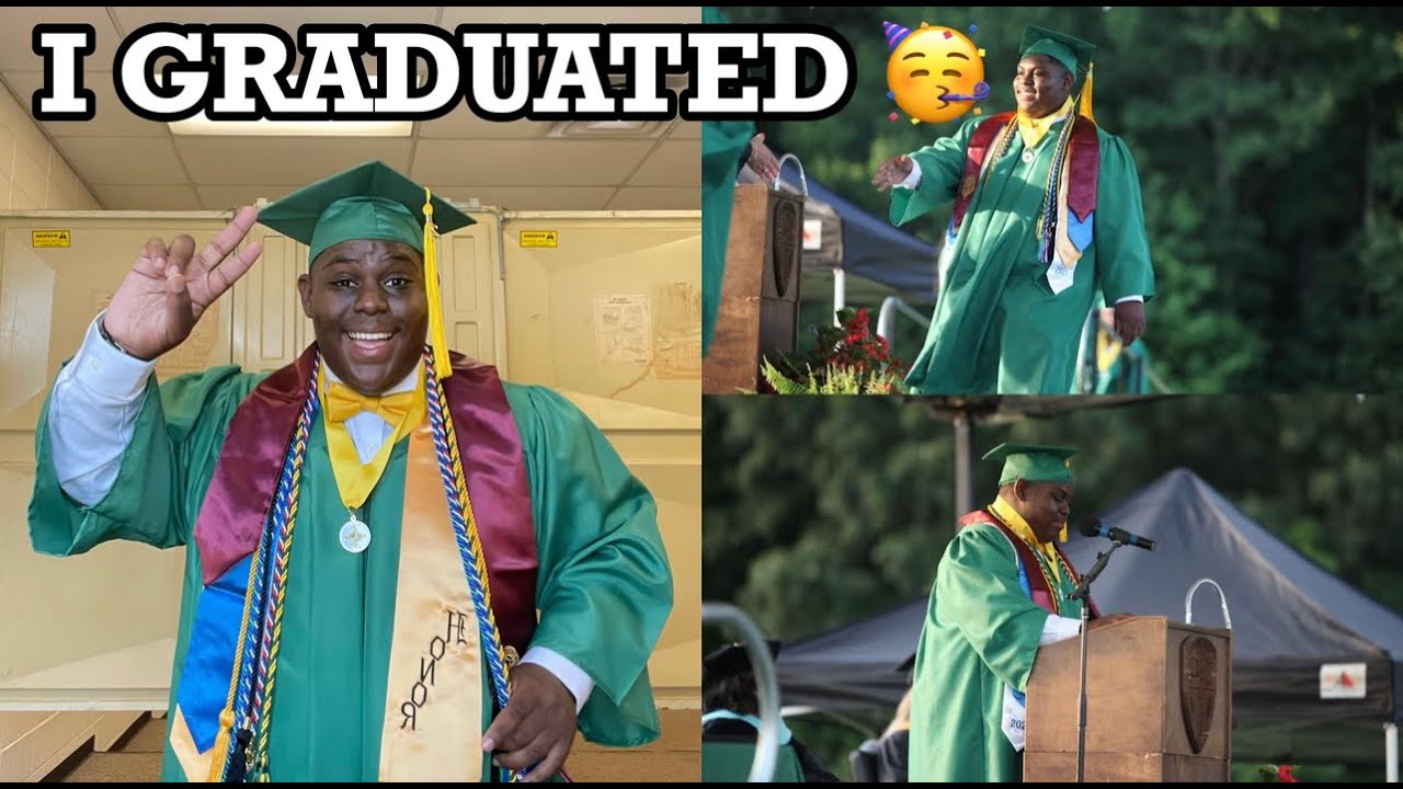 HIGH SCHOOL GRADUATION VLOG - YouTube