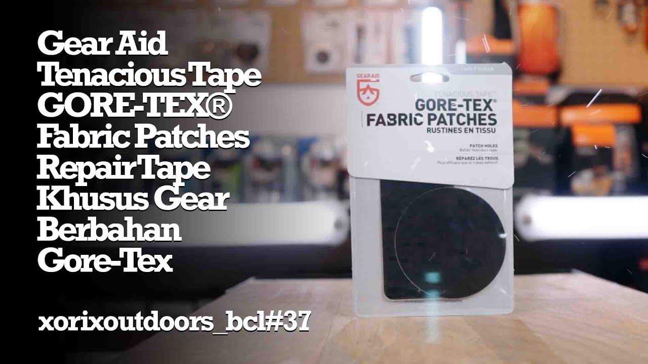 Gear Aid Tenacious Tape GORE-TEX® Fabric Patches Tambalan Gear