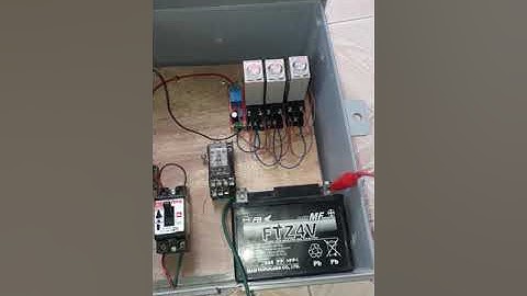 วงจรหน่วงเวลาสลับการทำงานด้วย Timer Relay 12VDC