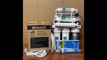 Hướng Dẫn Cách Lắp Đặt Máy Lọc nước AQUA không vỏ tủ đèn UV diệt khuẩn