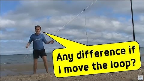 Testing a 14 MHz delta loop on the sand (and reception of N5VEZ QRP)