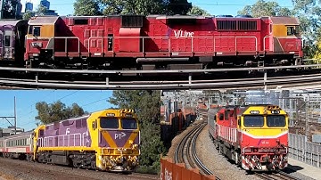 V/Line N class Locomotives - Compilation