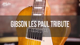 Gibson Les Paul Tribute Satin 2019 gear demo