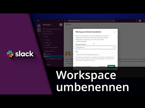 Video: Kann ich einen Slack-Channel umbenennen?