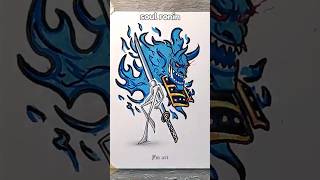 drawing stickman power summon ronin #shorts #art #drawing #stickman