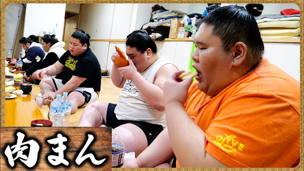 【相撲飯】豚すき煮・カニと鮭の寄せ鍋・豚まん・りんご・親鶏と野菜の蒸しもの