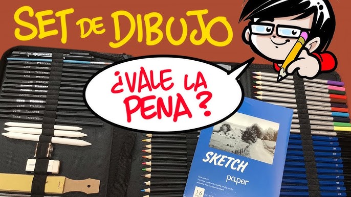 Juego de 16 piezas de difuminadores de papel para dibujo artístico