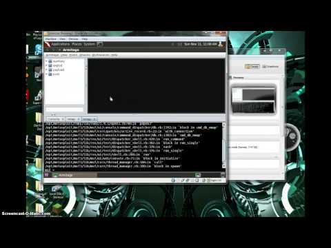 armitage tutorial attacks and uplaoading passwords