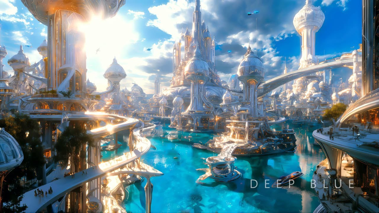 Sounds of Water Cities - 4 hours of Peaceful Ambience Music